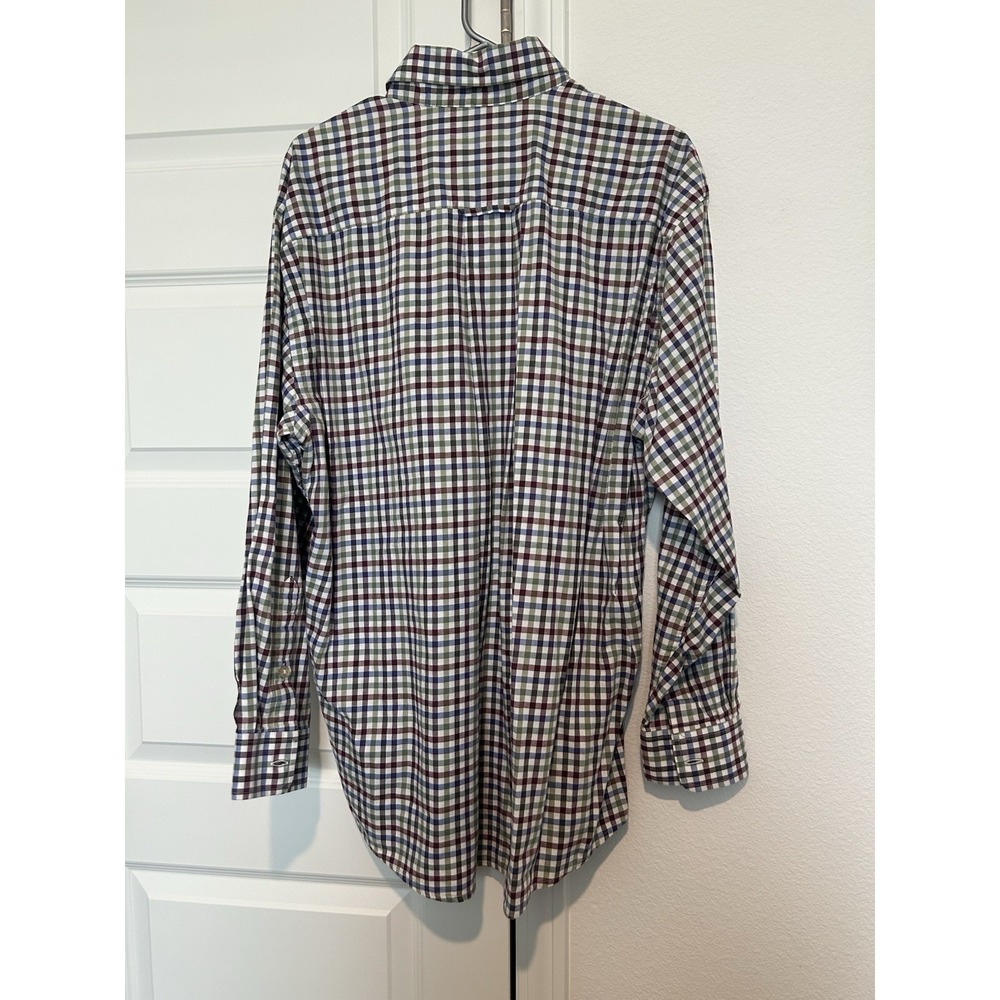 Orvis Shirt Mens XL Long Sleeve Button Down Multicolor Plaid - Picture 2 of 5